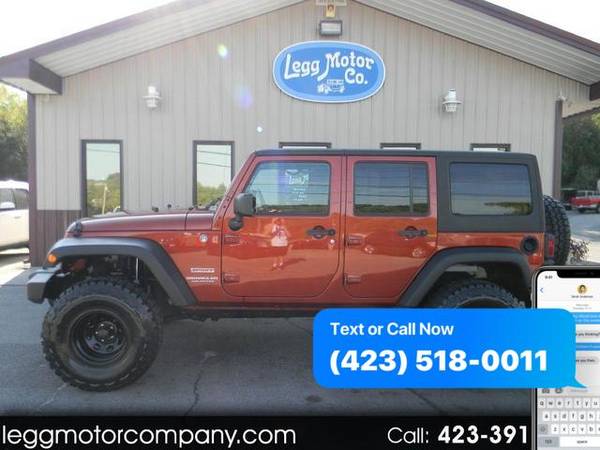 2014 Jeep Wrangler Unlimited Sport 4WD - EZ FINANCING AVAILABLE! for sale in Piney Flats, TN
