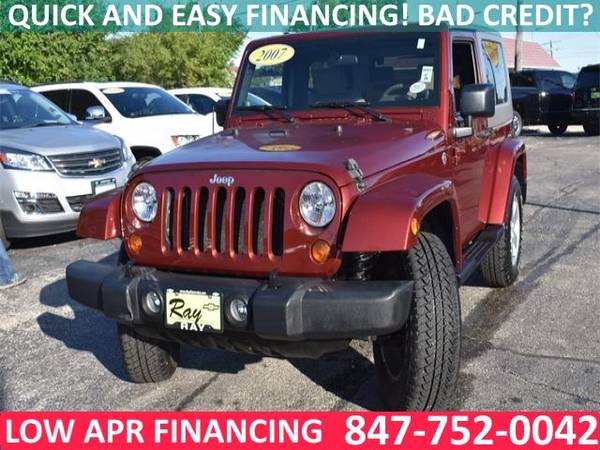 2007 Jeep Wrangler Sahara SUV OCT 21st SPECIAL Bad Credit OK for sale in Fox_Lake, WI – photo 8