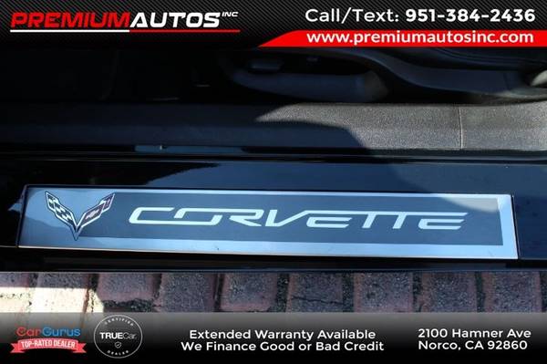 2014 Chevrolet Corvette Stingray Chevy Z51 1LT Coupe - cars & trucks... for sale in Norco, CA – photo 21