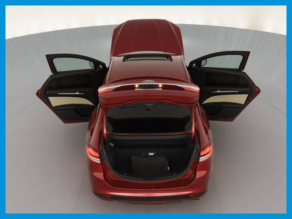 2017 Ford Fusion Energi Plug-In Hybrid Titanium Sedan 4D sedan Red for sale in Manhattan Beach, CA – photo 18