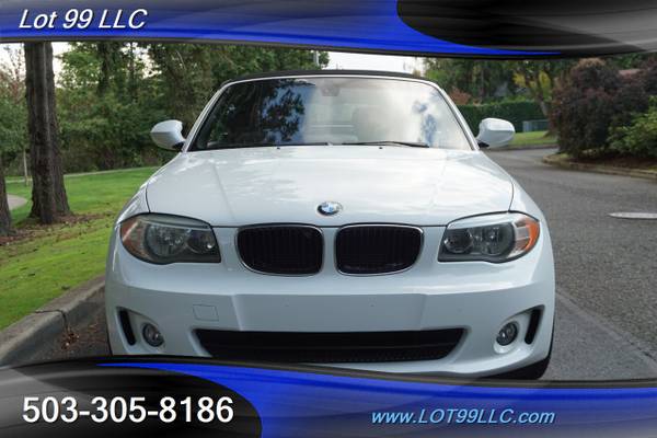 2012 BMW 1 Series 128i Convertible **RED INTERIOR** Navigation Heated for sale in Milwaukie, OR – photo 5