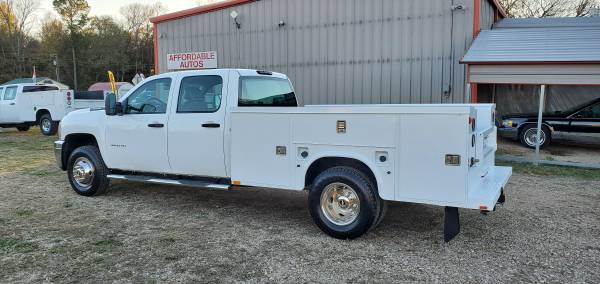 2013 CHEVROLET 3500 LS CREW CAB 4X4 WITH UTILITY BED - cars & trucks... for sale in Quitman, TX – photo 3
