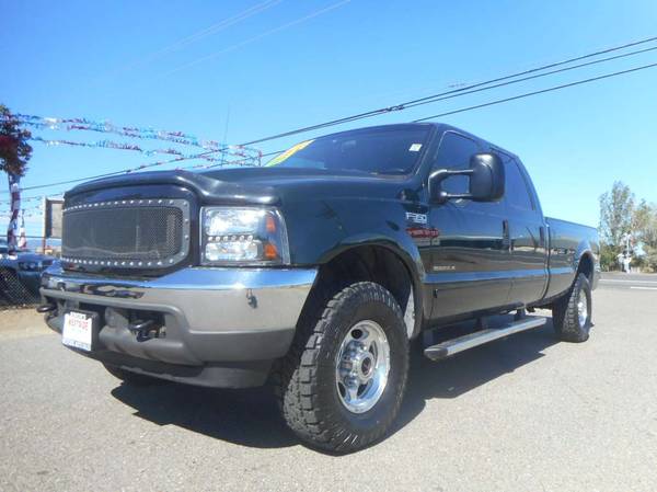 2001 FORD F350 SUPERDUTY CREWCAB LONGBED 4X4 7.3 POWERSTROKE DIESEL!!! for sale in Anderson, CA – photo 4