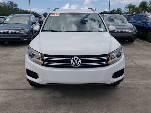 2017 *Volkswagen* *Tiguan Limited* PURE WHITE - cars & trucks - by... for sale in Coconut Creek, FL – photo 2