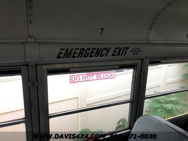 2004 Thomas School Bus Built Pusher Style Flat Nose Cab Over for sale in Richmond , VA – photo 17