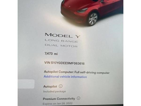 2021 Tesla Model Y AWD All Wheel Drive Electric Long Range SUV for sale in Medford, OR – photo 5