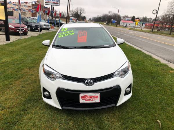 2015 Toyota Corolla S Sedan - cars & trucks - by dealer - vehicle... for sale in Hoopeston, IL – photo 2