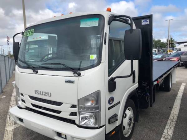 2019 ISUZU NRR FLATBED BRAND NEW TRUCK LOW MILES 1250 for sale in San Jose, CA