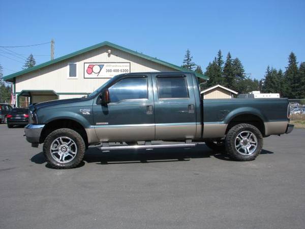 2004 Ford Super Duty F-250 Crew Cab 156 Lariat 4WD - cars & trucks -... for sale in Roy, WA – photo 9