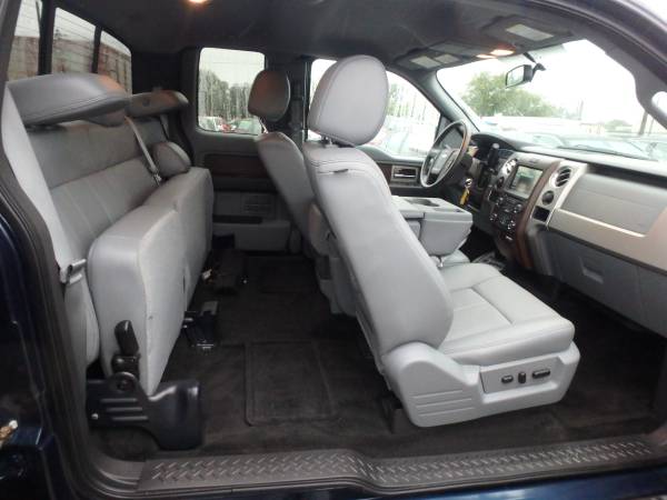 2014 Ford F-150 Super Cab Lariat 4WD Blue for sale in Des Moines, IA – photo 8