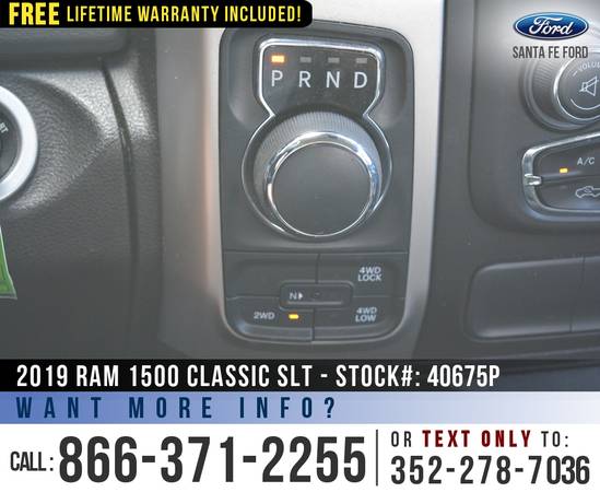 2019 Ram 1500 Classic SLT *** Flex Fuel, Cruise Control, Bluetooth... for sale in Alachua, AL – photo 16