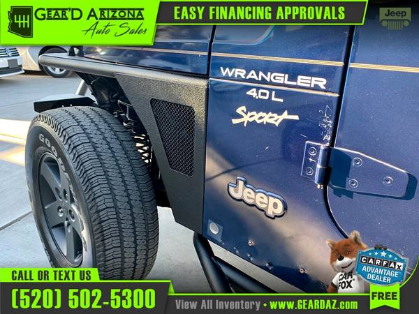 2001 Jeep WRANGLER/TJ for 13, 495 or 208 per month! - cars & for sale in Tucson, AZ – photo 10