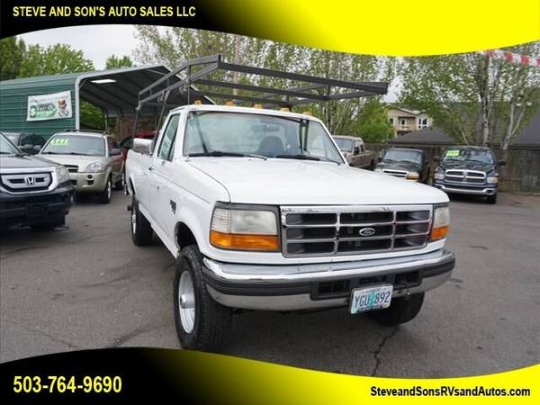 1997 Ford F-250 XL 2dr 4WD Standard Cab LB HD - - by for sale in Happy valley, OR – photo 3
