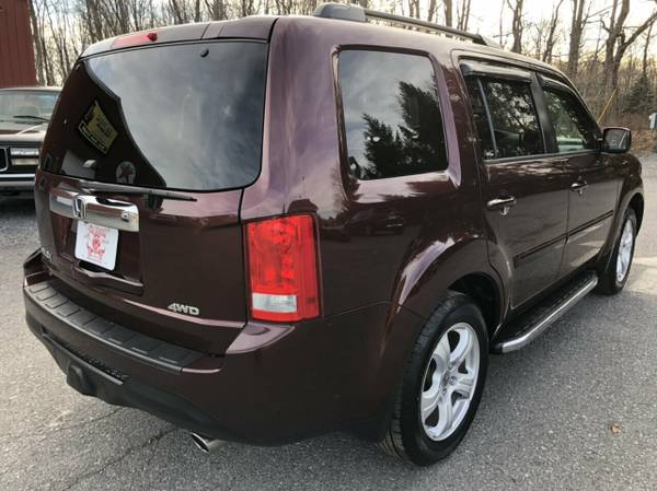 2012 Honda Pilot 4WD 4dr EX-L Dark Cherry Pear for sale in Johnstown , PA – photo 3