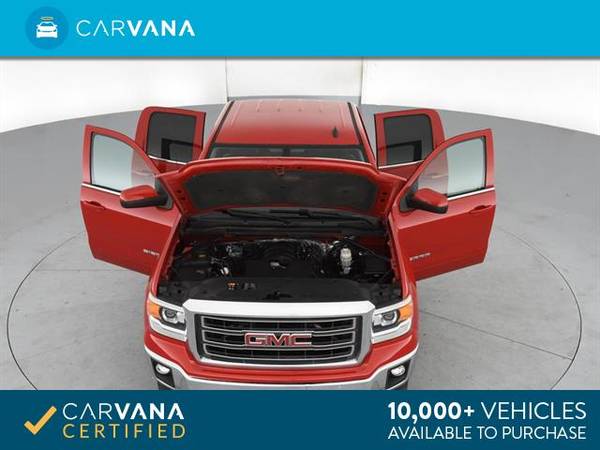 2014 GMC Sierra 1500 Double Cab SLE Pickup 4D 6 1/2 ft pickup Red - for sale in Charleston, SC – photo 12