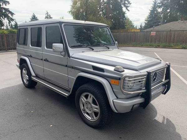 Silver 2003 Mercedes-Benz G-Class G 500 AWD 4MATIC 4dr SUV for sale in Lynnwood, WA – photo 9