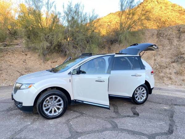 🔥2012 LINCOLN MKX 3.7L V6 PEARL WHITE COLOR PANORAMIC ROOF🔥 - cars &... for sale in Phoenix, AZ – photo 4