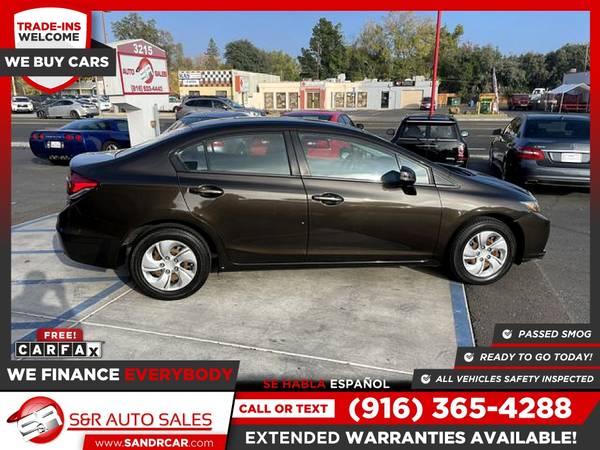 2013 Honda Civic LX Sedan 4D 4 D 4-D PRICED TO SELL! for sale in Sacramento , CA – photo 8