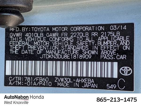 2014 Toyota Prius Two SKU:E1818909 Hatchback - cars & trucks - by... for sale in Knoxville, TN – photo 23