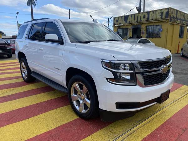 2015 Chevy Chevrolet Tahoe LS suv Summit White - - by for sale in INGLEWOOD, CA – photo 3