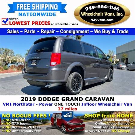 2019 Dodge Grand Caravan SE Plus Wheelchair Van VMI Northstar - Pow for sale in LAGUNA HILLS, NV – photo 8
