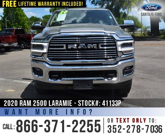 2020 Ram 2500 Laramie Touchscreen, Leather Seats, Camera for sale in Alachua, AL – photo 2