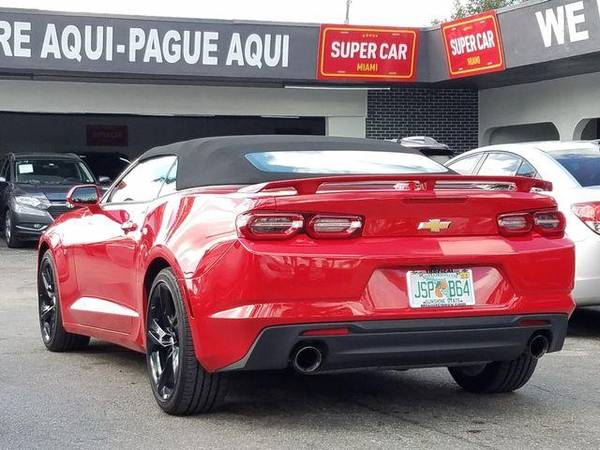2019 Chevrolet Chevy Camaro LT Convertible 2D BUY HERE PAY HERE for sale in Miami, FL – photo 4