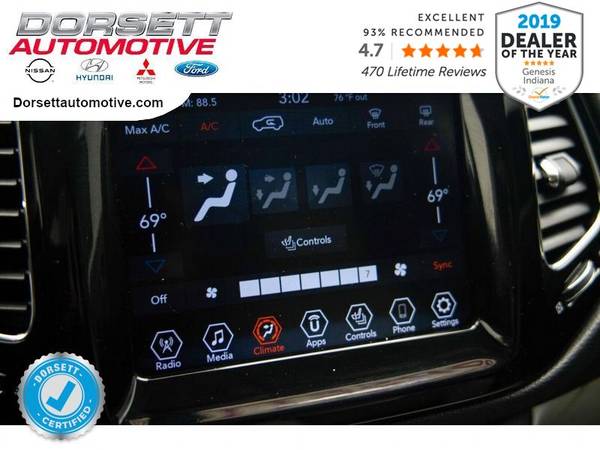 2019 Jeep Compass hatchback Redline Pearlcoat - cars & trucks - by... for sale in Terre Haute, IN – photo 21