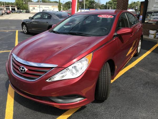 2014 HYUNDAI SONATA GLS $500-$1000 MINIMUM DOWN PAYMENT!! CALL OR... for sale in Hobart, IL – photo 2