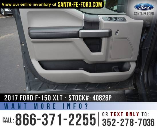 2017 Ford F150 XLT 4WD SYNC - Tonneau Cover - Cruise Control for sale in Alachua, FL – photo 12