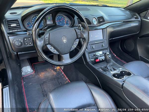 2012 Maserati GranTurismo Convertible - Low miles and well kept car for sale in Naples, FL – photo 12