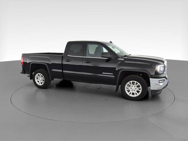 2018 GMC Sierra 1500 Double Cab SLE Pickup 4D 6 1/2 ft pickup Black... for sale in Asheville, NC – photo 14