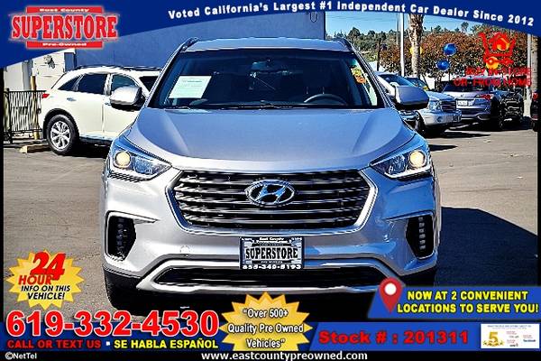 2018 HYUNDAI SANTA FE SE SUV-EZ FINANCING-LOW DOWN! - cars & trucks... for sale in El Cajon, CA – photo 3