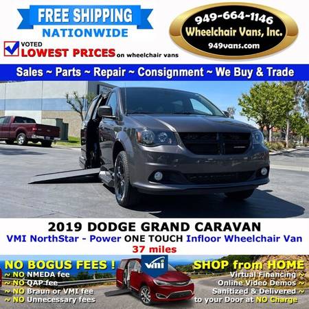 2019 Dodge Grand Caravan SE Plus Wheelchair Van VMI Northstar - Pow for sale in LAGUNA HILLS, NV – photo 2