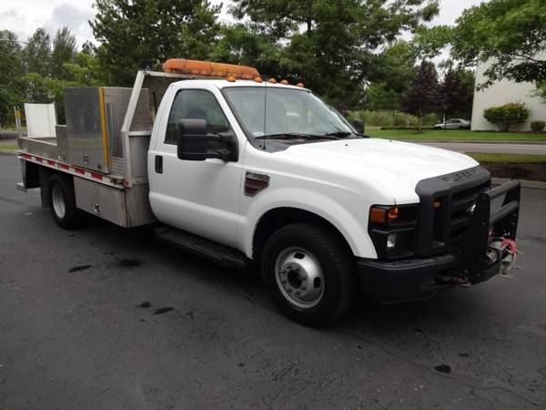 2010 Ford F350 Flat Bed 12ft Options 54k Miles Diesel 1-Owner... for sale in Auburn, WA – photo 3