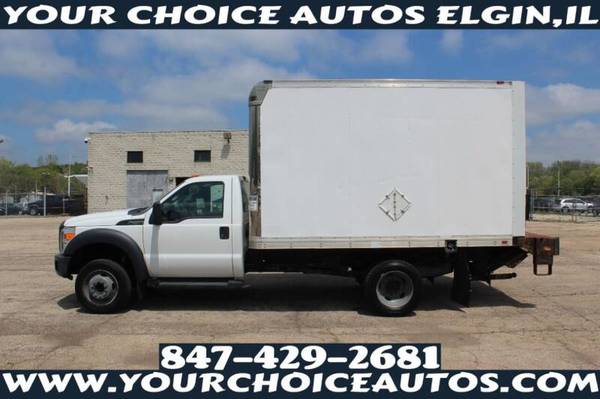 15 FORD F450 12FT BOX COMMERCIAL TRUCK CARGO LIFT DRW A40992 - cars for sale in Other, WI – photo 2