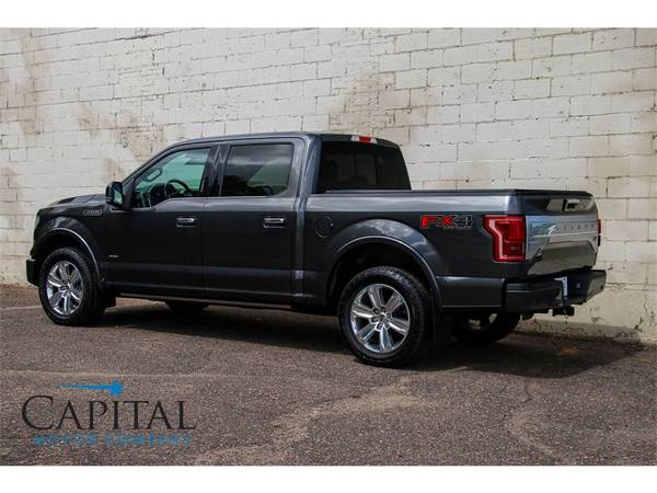 1 Owner '17 Ford F-150 Platinum FX4 4x4 Crew Cab for DIRT CHEAP! for sale in Eau Claire, MN – photo 7