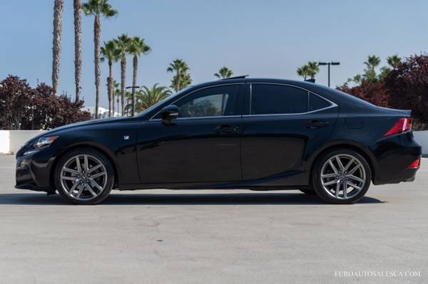 2014 Lexus IS 250 IS F PKG*IS250 W F SPORT PKG*LOADED* sedan Black -... for sale in Santa Clara, CA – photo 7