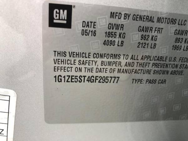 2016 Chevrolet Malibu 1LT - cars & trucks - by dealer - vehicle... for sale in Corona, CA – photo 18