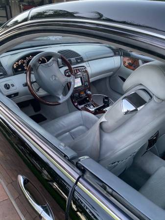 2001 Mercedes CL 600 V 12 Original complete carfax 0 accd Rare for sale in Jupiter, FL – photo 13