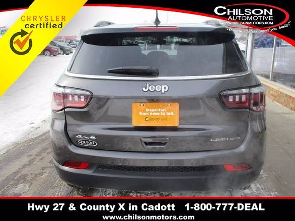 2018 Jeep Compass Limited suv Gray - - by dealer for sale in Cadott, WI – photo 6
