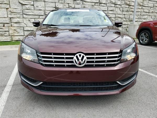 2013 VW Volkswagen Passat TDI SE sedan Red for sale in Fayetteville, AR – photo 2