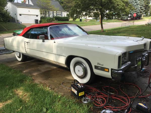 1972 Cadillac convertible for sale in Akron, OH