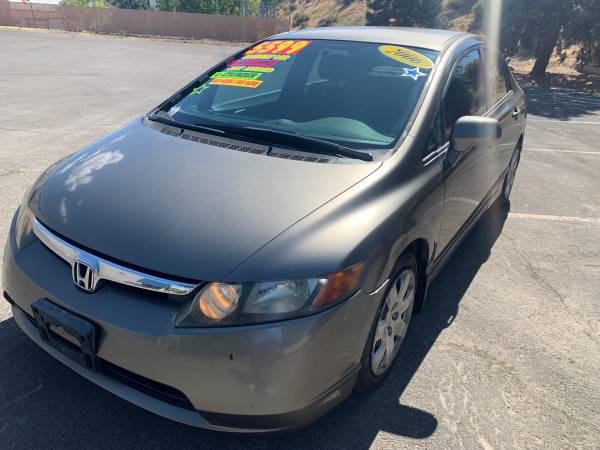2006 Honda Civic LX-4 door, FWD, FULL POWER, CLEAN, GREAT MPG!! -... for sale in Sparks, NV – photo 3
