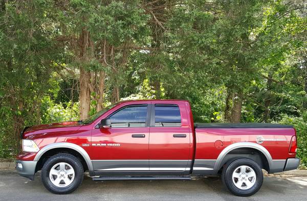 Cherry Red 2011 Ram 1500 Quad Cab/116K/4x4/5 7 Hemi V8 for sale in Raleigh, NC – photo 5