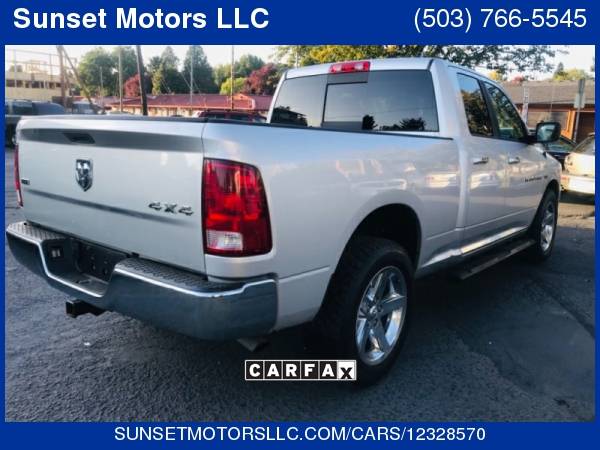 2011 Ram 1500 4WD Quad Cab 140.5" SLT for sale in Portland, OR – photo 6