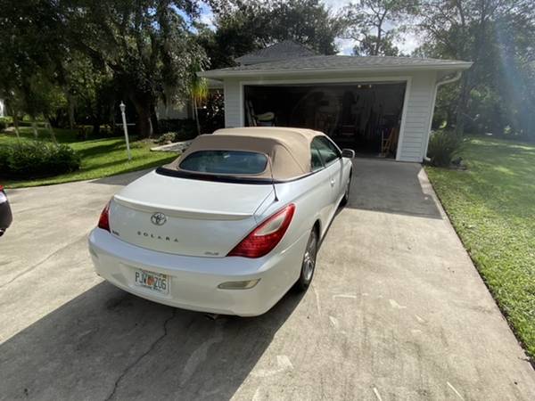 2007 Toyota Solara Convertible - cars & trucks - by owner - vehicle... for sale in Vero Beach, FL – photo 4
