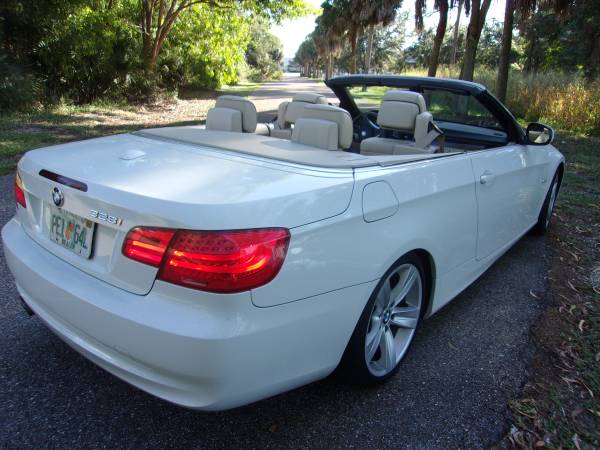 2011 BMW 328 Convertible with LOW miles @ 66-K - cars & trucks - by... for sale in Fort Myers, FL – photo 7