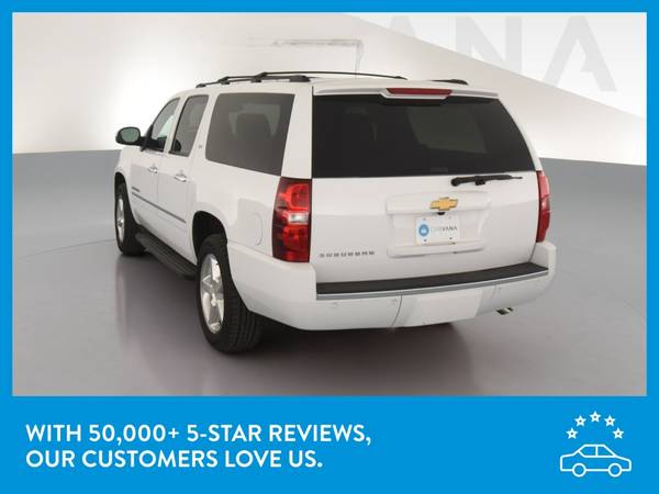 2014 Chevy Chevrolet Suburban 1500 LTZ Sport Utility 4D suv White for sale in Cleveland, OH – photo 6