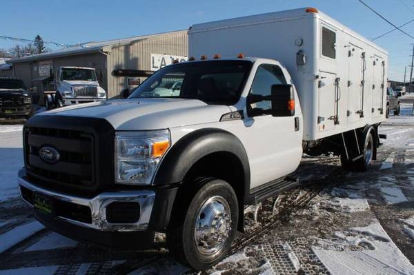 2015 FORD F-550 SUPERDUTY V10 NEW TIRES FREEZER BODY 182K CLEAN... for sale in WINDOM, MN – photo 8